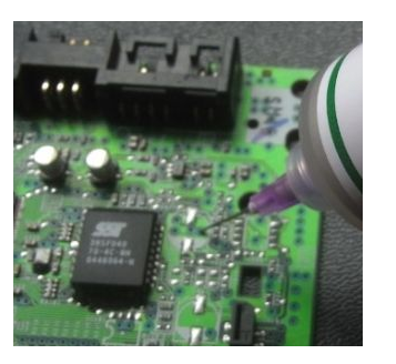 导电银胶、单组份导电、银胶、H907-Y线路修复、半导体芯片导电、耐热粘接固定