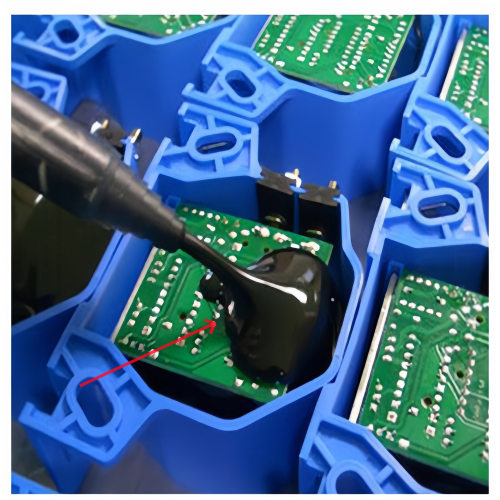 808AB-KR快固化柔性灌封胶、弹性环氧灌封胶、快干密封材料